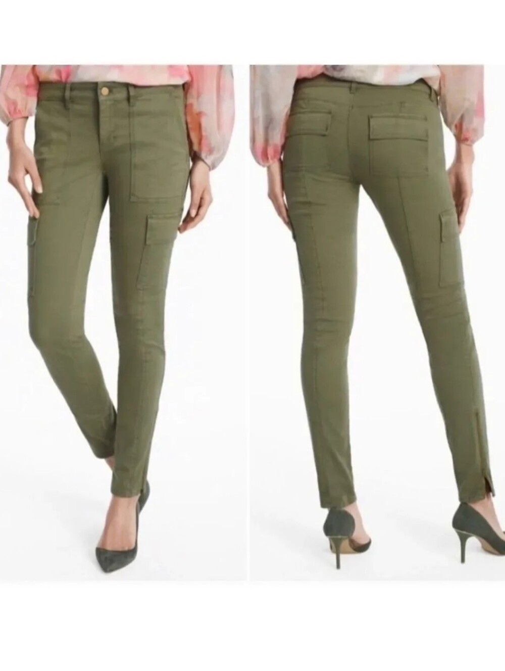 WHBM Women's Skimmer Cargo Pants